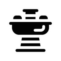 sink icon. glyph icon for your website, mobile, presentation, and logo design. vector