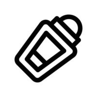 deodorant icon. line icon for your website, mobile, presentation, and logo design. vector