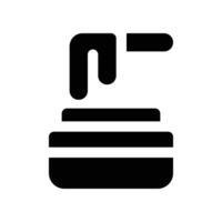wax icon. glyph icon for your website, mobile, presentation, and logo design. vector