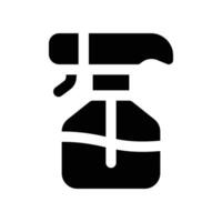 spray icon. glyph icon for your website, mobile, presentation, and logo design. vector