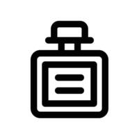 perfume icon. line icon for your website, mobile, presentation, and logo design. vector