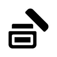 lotion icon. glyph icon for your website, mobile, presentation, and logo design. vector