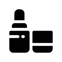 lipstick icon. glyph icon for your website, mobile, presentation, and logo design. vector