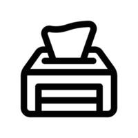 wipes icon. line icon for your website, mobile, presentation, and logo design. vector