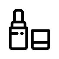lipstick icon. line icon for your website, mobile, presentation, and logo design. vector