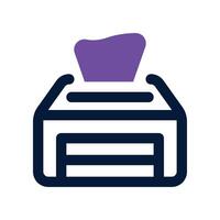wipes icon. dual tone icon for your website, mobile, presentation, and logo design. vector