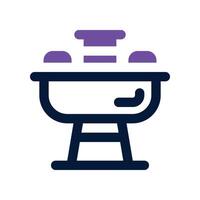 sink icon. dual tone icon for your website, mobile, presentation, and logo design. vector