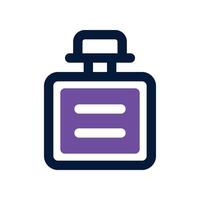 perfume icon. dual tone icon for your website, mobile, presentation, and logo design. vector