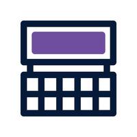 makeup palette icon. dual tone icon for your website, mobile, presentation, and logo design. vector