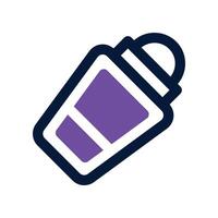 deodorant icon. dual tone icon for your website, mobile, presentation, and logo design. vector