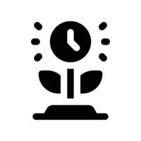 growth icon. glyph icon for your website, mobile, presentation, and logo design. vector