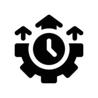 improvement icon. glyph icon for your website, mobile, presentation, and logo design. vector