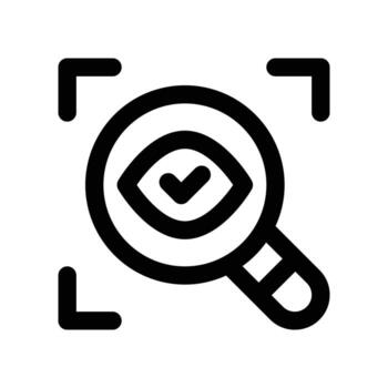 monitoring icon. line icon for your website, mobile, presentation, and logo design. vector