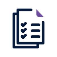plan icon. dual tone icon for your website, mobile, presentation, and logo design. vector