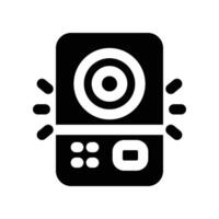 intercom icon. glyph icon for your website, mobile, presentation, and logo design. vector