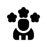 rating icon. glyph icon for your website, mobile, presentation, and logo design. vector
