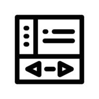 pager icon. line icon for your website, mobile, presentation, and logo design. vector