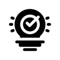 innovation icon. glyph icon for your website, mobile, presentation, and logo design. vector