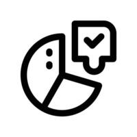 solution icon. line icon for your website, mobile, presentation, and logo design. vector