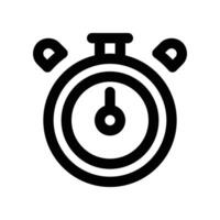 stopwatch icon. line icon for your website, mobile, presentation, and logo design. vector