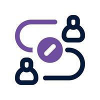 coaching icon. dual tone icon for your website, mobile, presentation, and logo design. vector