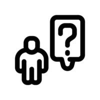 consideration icon. line icon for your website, mobile, presentation, and logo design. vector
