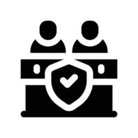 jury icon. glyph icon for your website, mobile, presentation, and logo design. vector