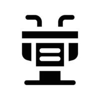 podium icon. glyph icon for your website, mobile, presentation, and logo design. vector