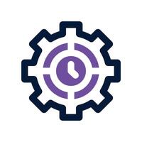project icon. dual tone icon for your website, mobile, presentation, and logo design. vector