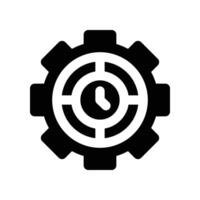 project icon. glyph icon for your website, mobile, presentation, and logo design. vector