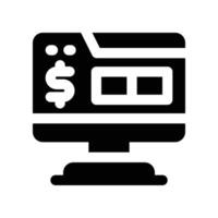 platform icon. glyph icon for your website, mobile, presentation, and logo design. vector