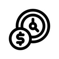 countdown icon. line icon for your website, mobile, presentation, and logo design. vector
