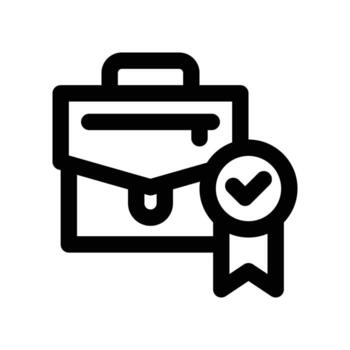 successful icon. line icon for your website, mobile, presentation, and logo design. vector