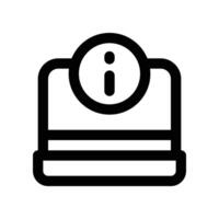 help icon. line icon for your website, mobile, presentation, and logo design. vector