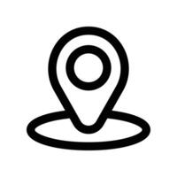 map pointer icon. line icon for your website, mobile, presentation, and logo design. vector