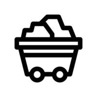 industry icon. line icon for your website, mobile, presentation, and logo design. vector