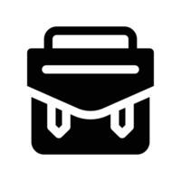 portfolio icon. glyph icon for your website, mobile, presentation, and logo design. vector