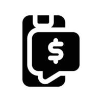 online baking icon. glyph icon for your website, mobile, presentation, and logo design. vector