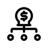 idea icon. line icon for your website, mobile, presentation, and logo design. vector