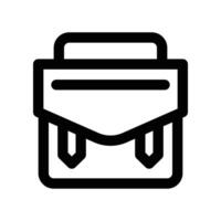 portfolio icon. line icon for your website, mobile, presentation, and logo design. vector