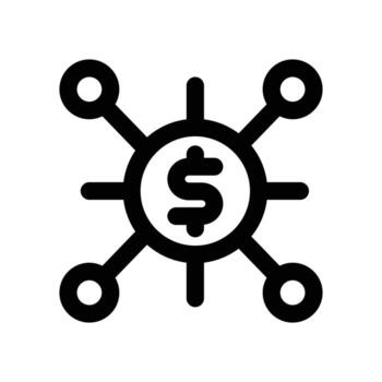 conexión icono. línea icono para tu sitio web, móvil, presentación, y logo diseño. vector