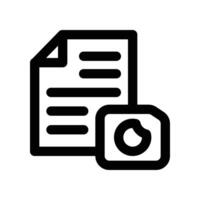 presentation icon. line icon for your website, mobile, presentation, and logo design. vector