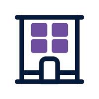 office icon. dual tone icon for your website, mobile, presentation, and logo design. vector