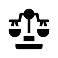 law icon. glyph icon for your website, mobile, presentation, and logo design. vector