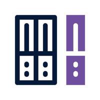folder icon. dual tone icon for your website, mobile, presentation, and logo design. vector