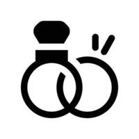 ring icon. glyph icon for your website, mobile, presentation, and logo design. vector