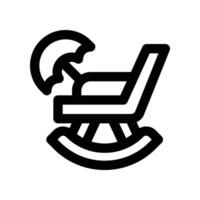pension icon. line icon for your website, mobile, presentation, and logo design. vector