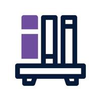 shelf icon. dual tone icon for your website, mobile, presentation, and logo design. vector