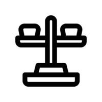 ethics icon. line icon for your website, mobile, presentation, and logo design. vector