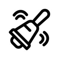 bell icon. line icon for your website, mobile, presentation, and logo design. vector
